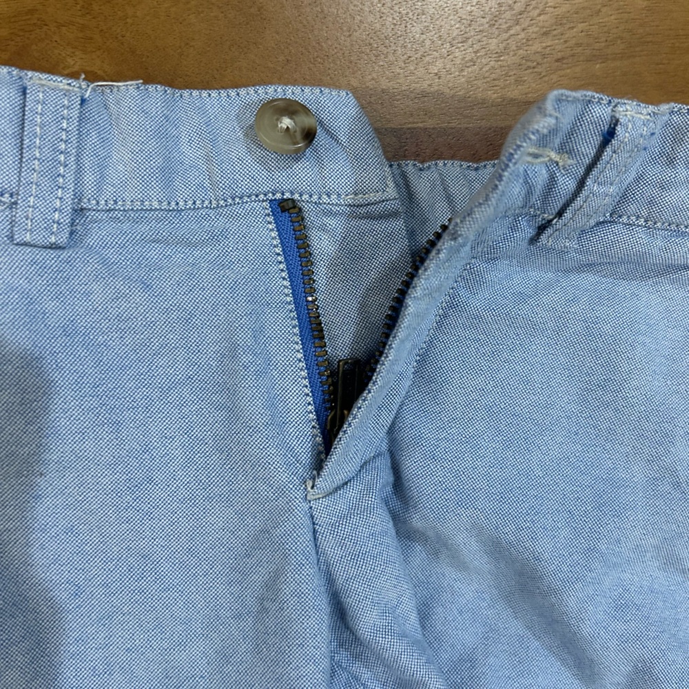Polo by Ralph Lauren Light Blue Cotton button/zip shorts - Boys 3T - Picture 7 of 7